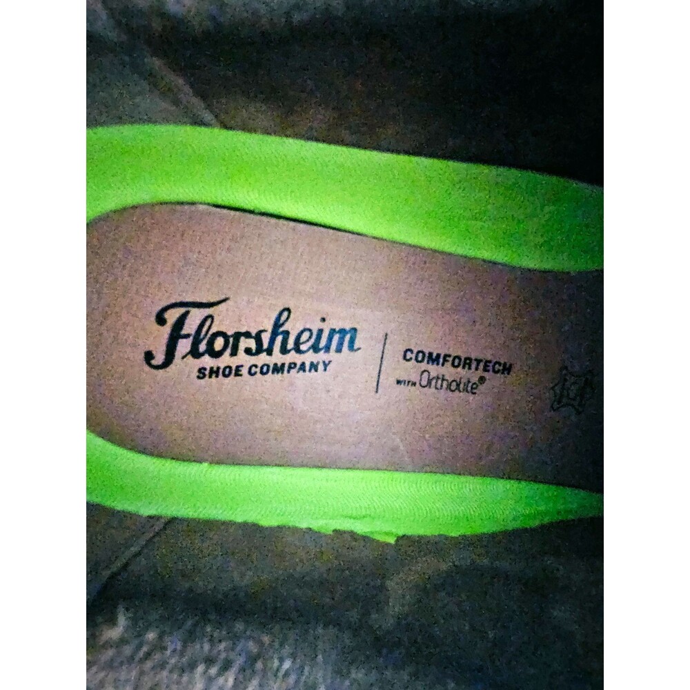 Florsheim Comfortech Men's Brown Leather Cap Toe Oxford Dress Shoes Size 12 D - Picture 7 of 9